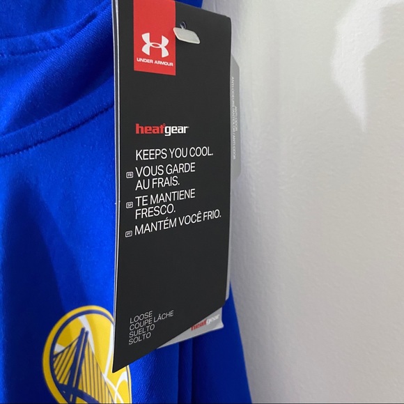 UA NBA Combine Golden State Warriors QuarterZip XL - Picture 9 of 11
